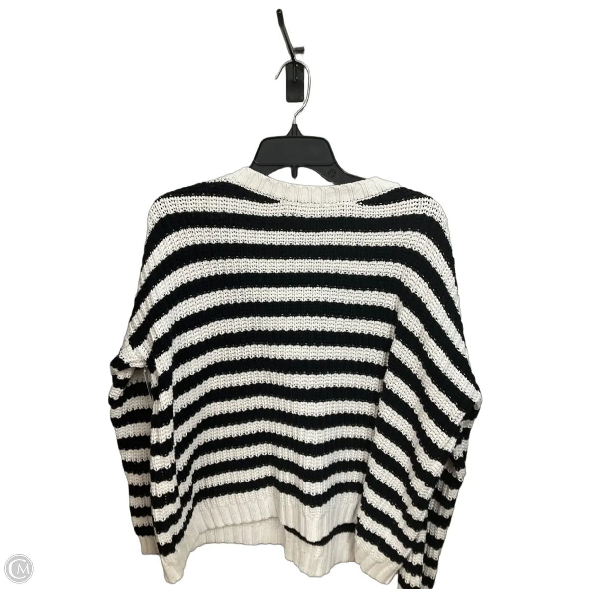 Sweater By Express In Striped Pattern, Size: M