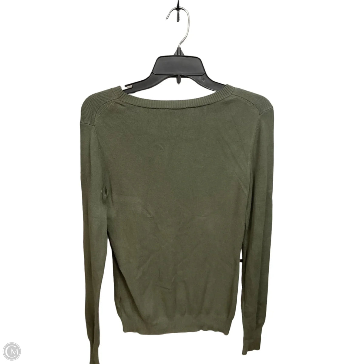 Top Long Sleeve By Express In Green, Size: M