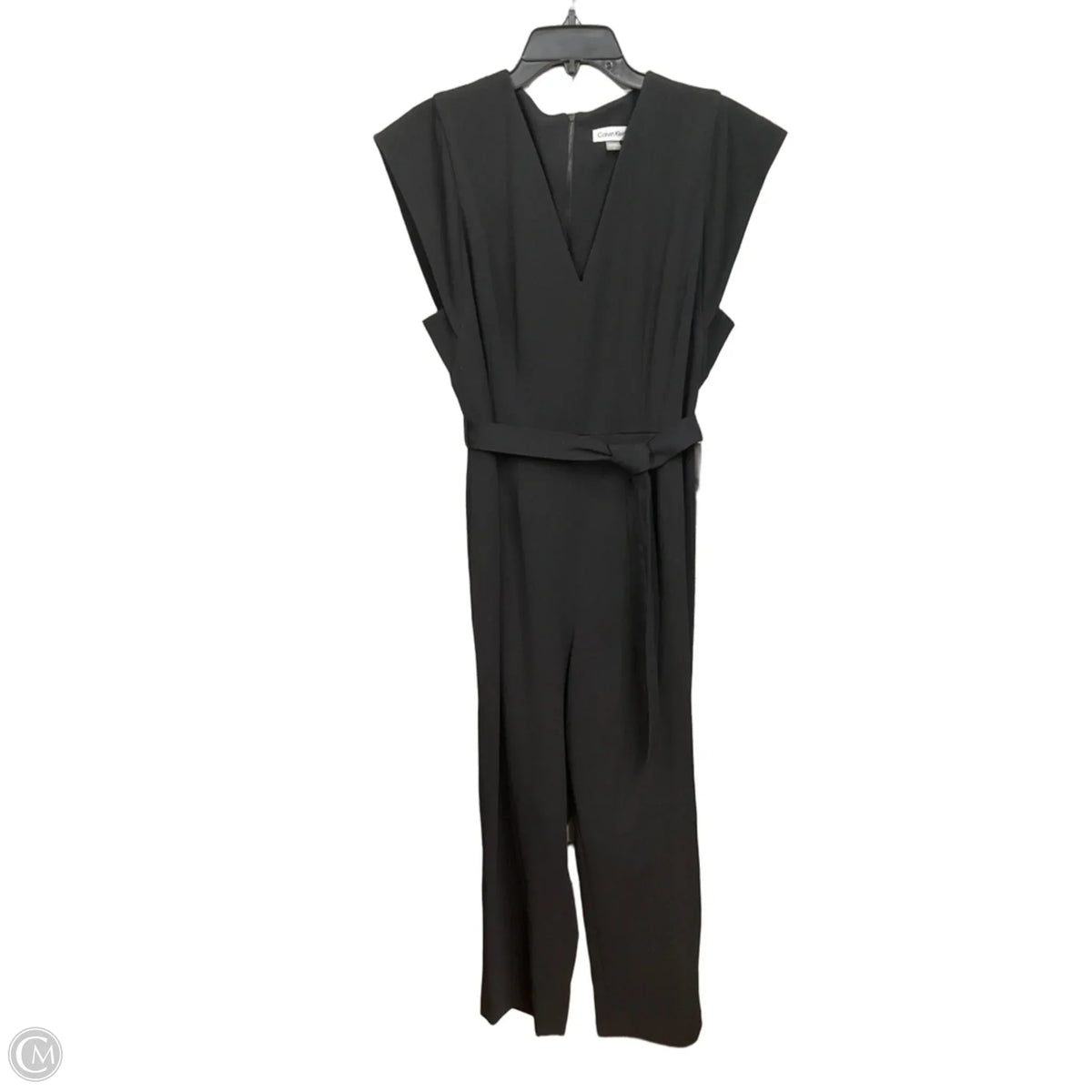 Jumpsuit By Calvin Klein In Black, Size: Xl