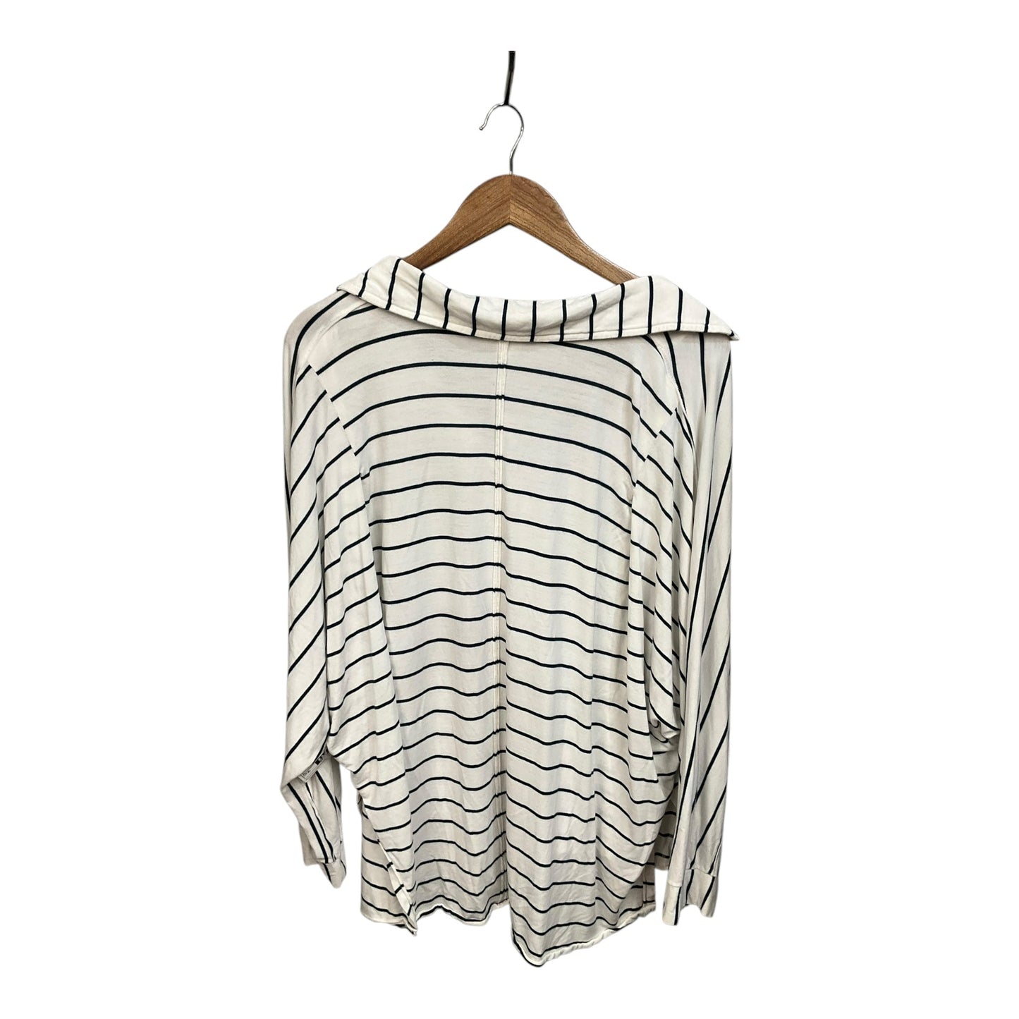 Top Long Sleeve By We The Free In Striped Pattern, Size: Xl