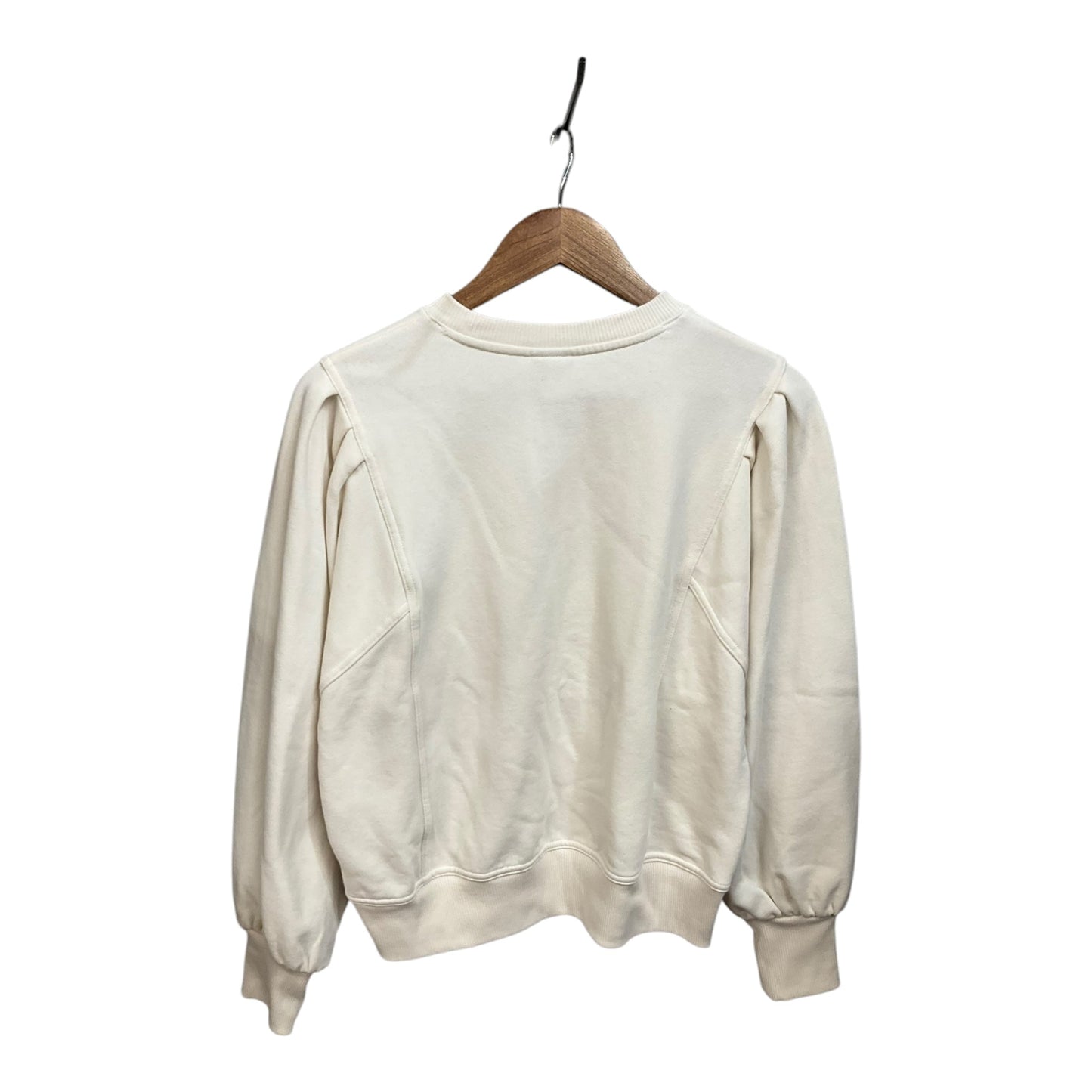 Top Long Sleeve By A New Day In Cream, Size: S