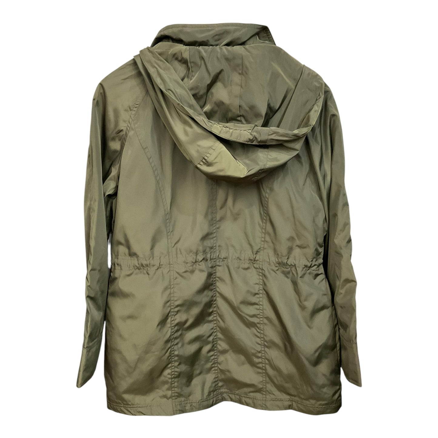 Jacket Windbreaker By Michael By Michael Kors In Green, Size: M