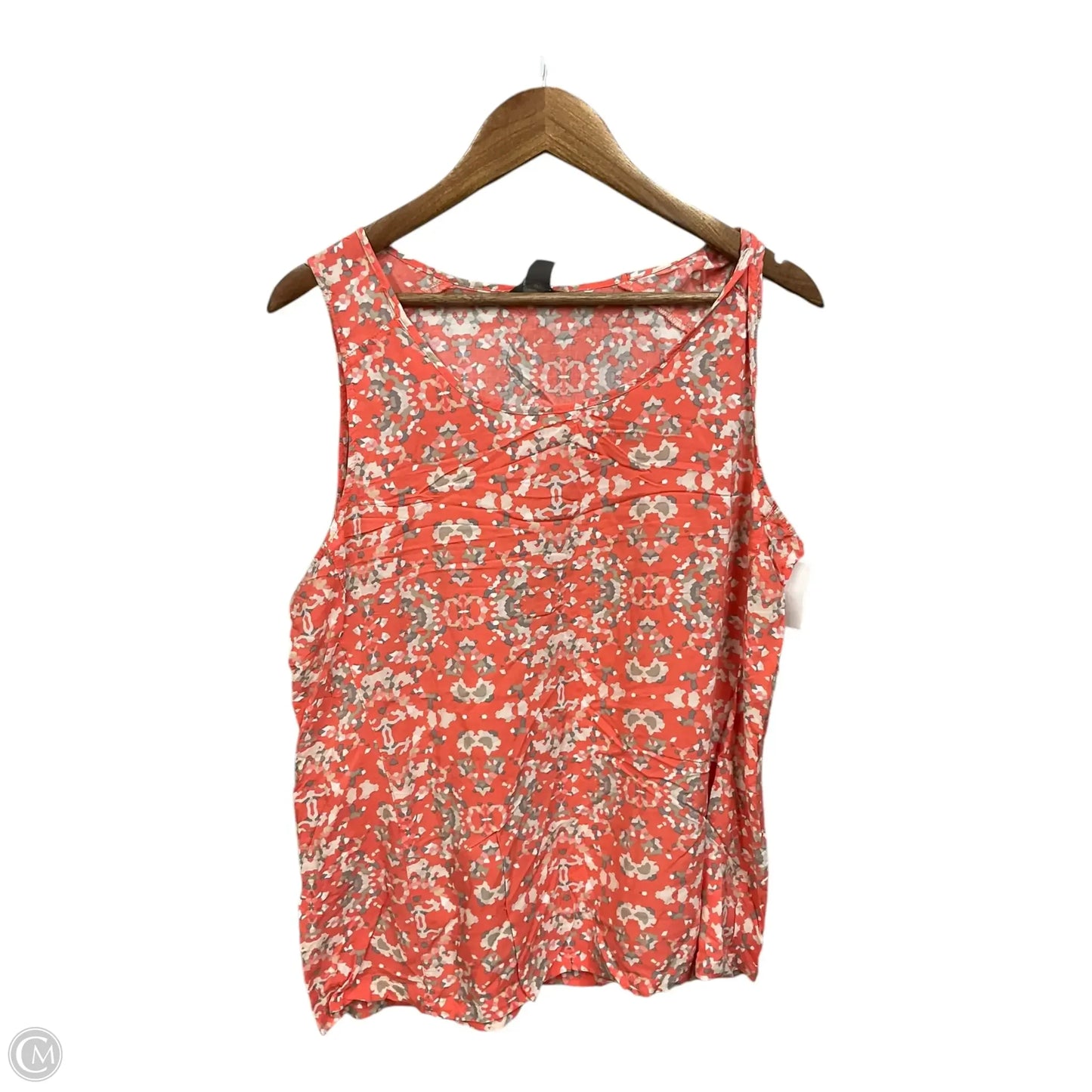 Top Sleeveless By Eddie Bauer In Coral, Size: Xl