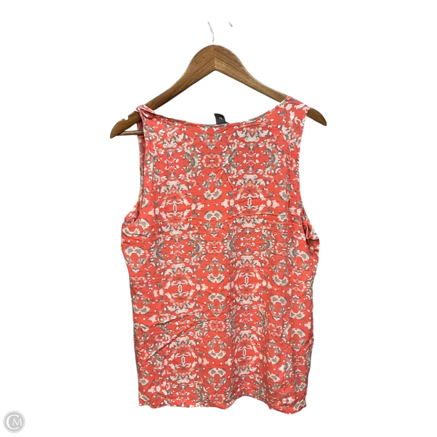 Top Sleeveless By Eddie Bauer In Coral, Size: Xl