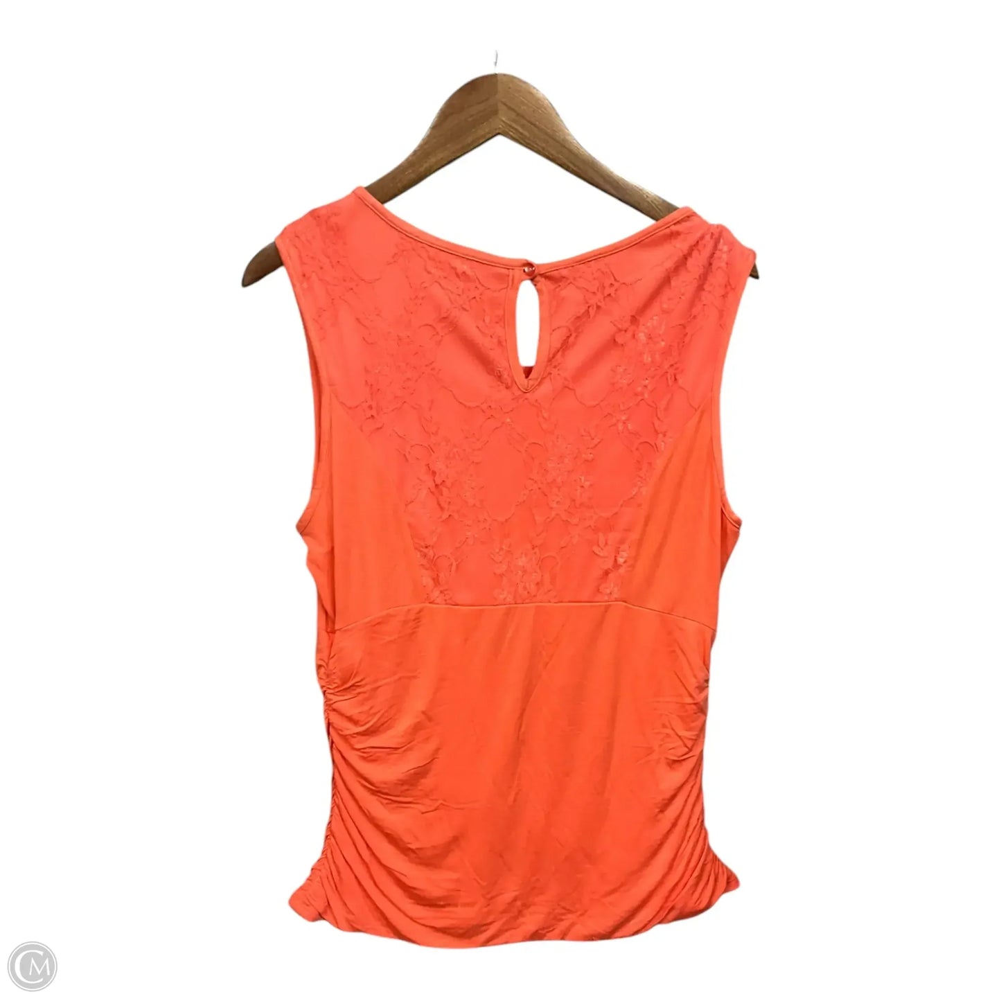 Top Sleeveless By Maurices In Coral, Size: Xl