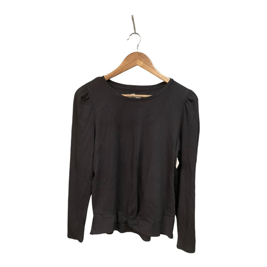 Top Long Sleeve Basic By Nine West In Black, Size: M