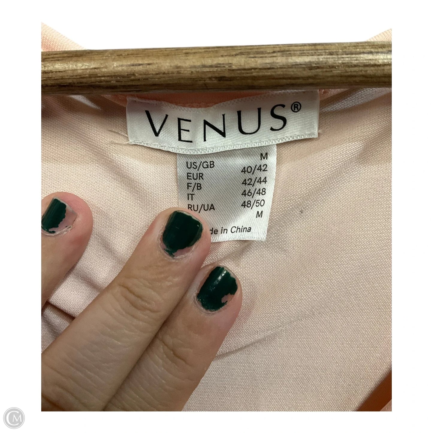 Top Sleeveless By Venus In Pink, Size: M