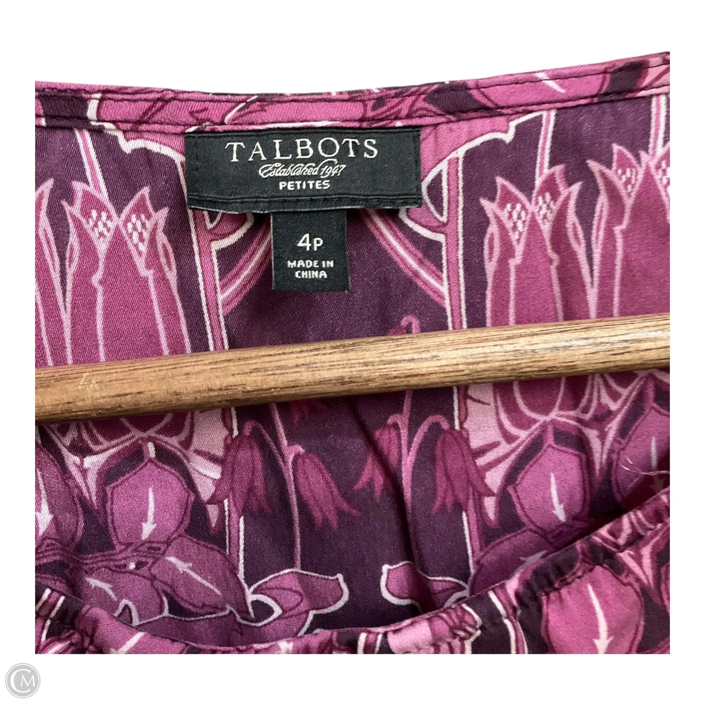 Top Sleeveless By Talbots In Purple, Size: Sp