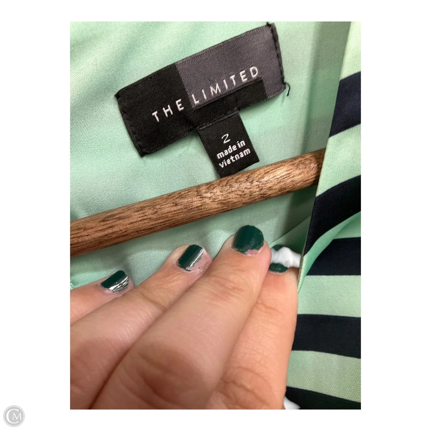 Dress Casual Short By Limited In Striped Pattern, Size: Xs