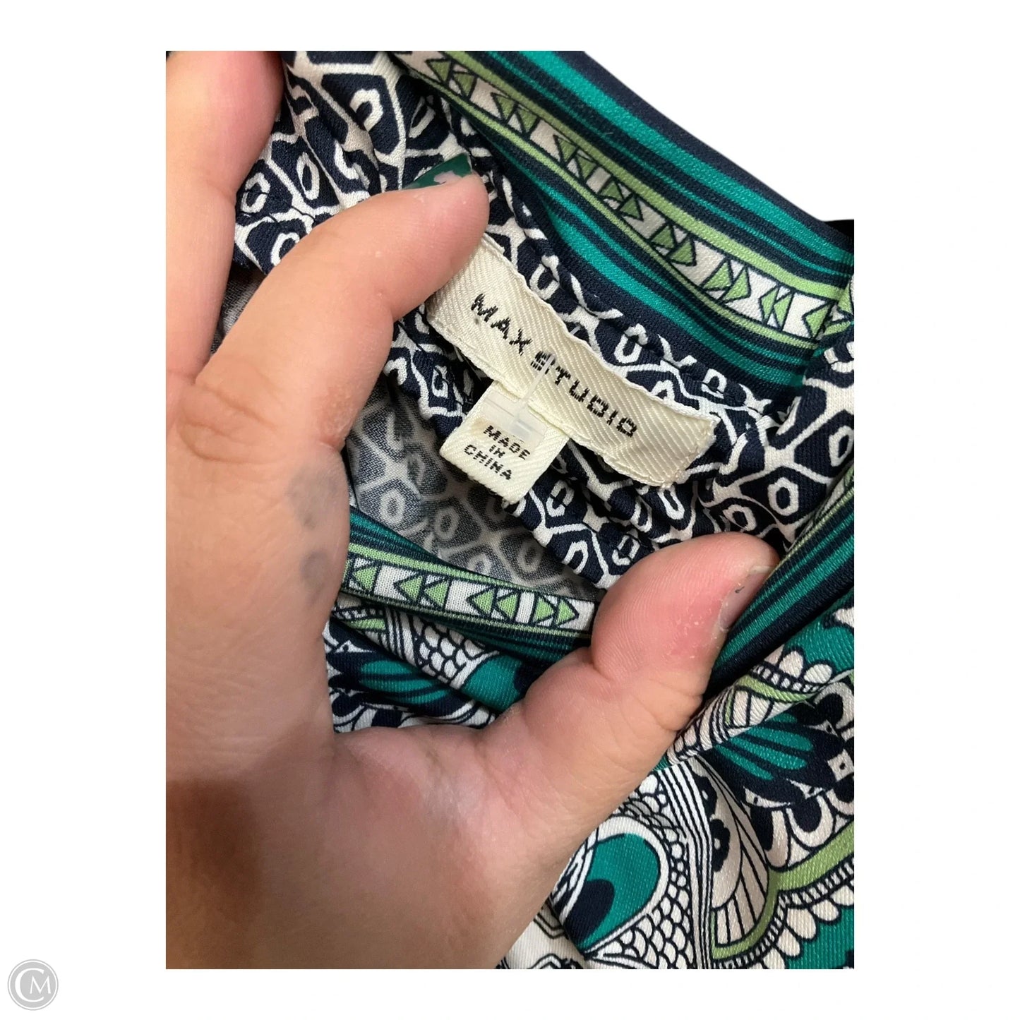 Dress Casual Short By Max Studio In Multi-colored, Size: M