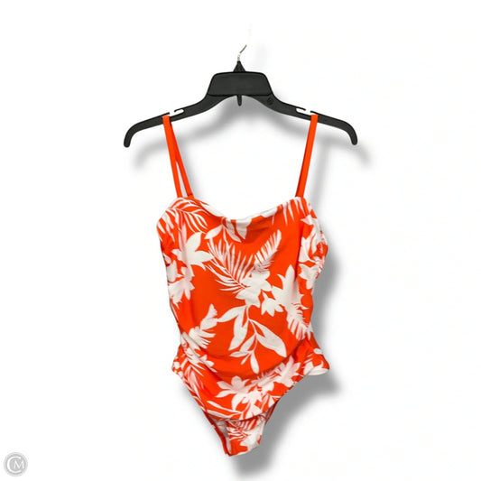 Swimsuit By Cupshe In Tropical Print, Size: L