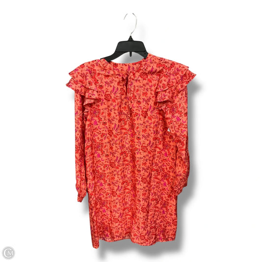 Dress Casual Short By Vineyard Vines In Coral, Size: Xs