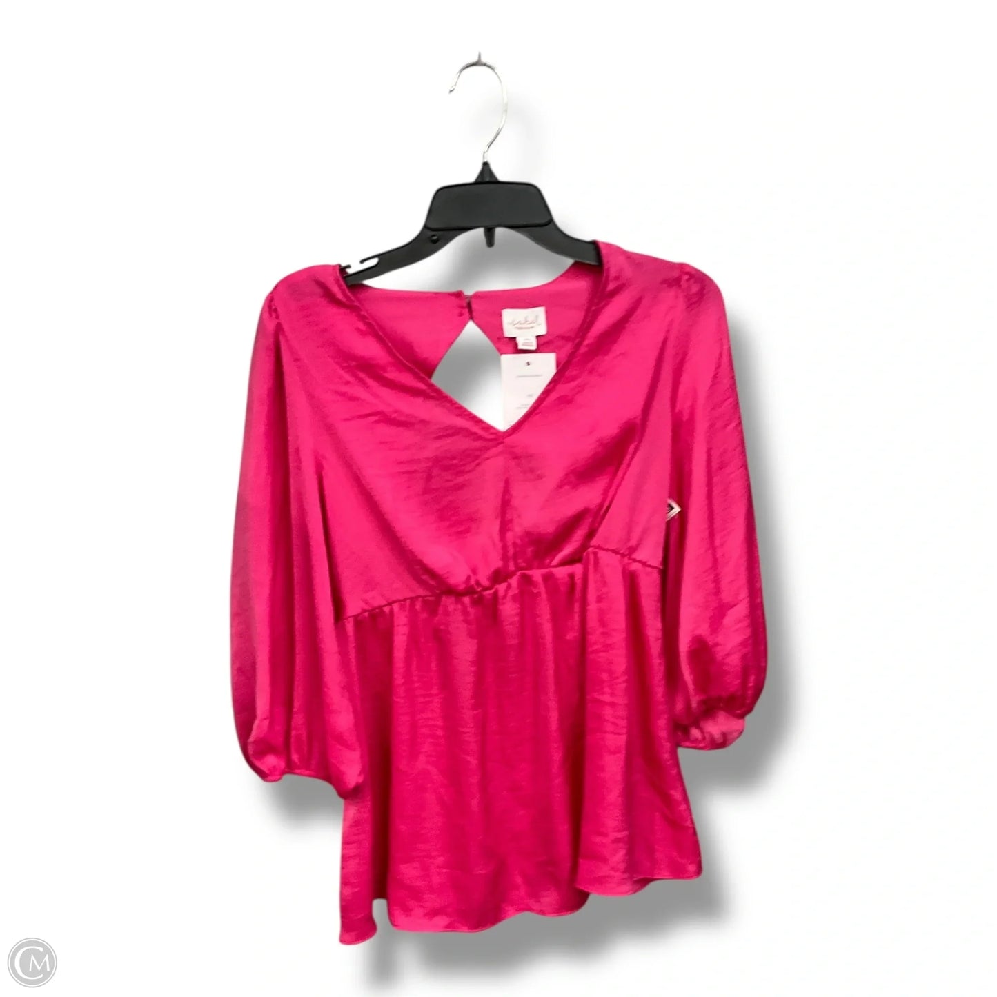 Top Long Sleeve By Ingrid & Isabel In Pink, Size: Xs