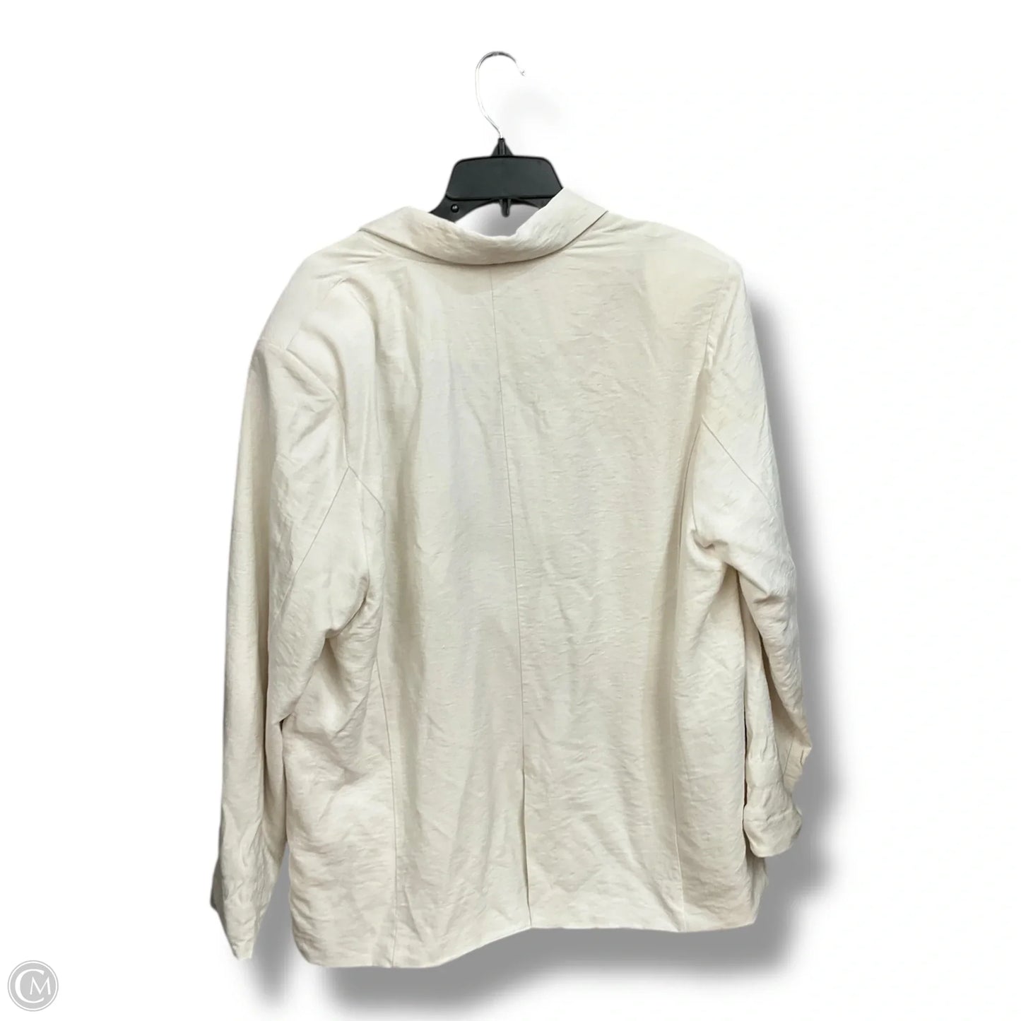 Blazer By Clothes Mentor In Camouflage Print, Size: 1x