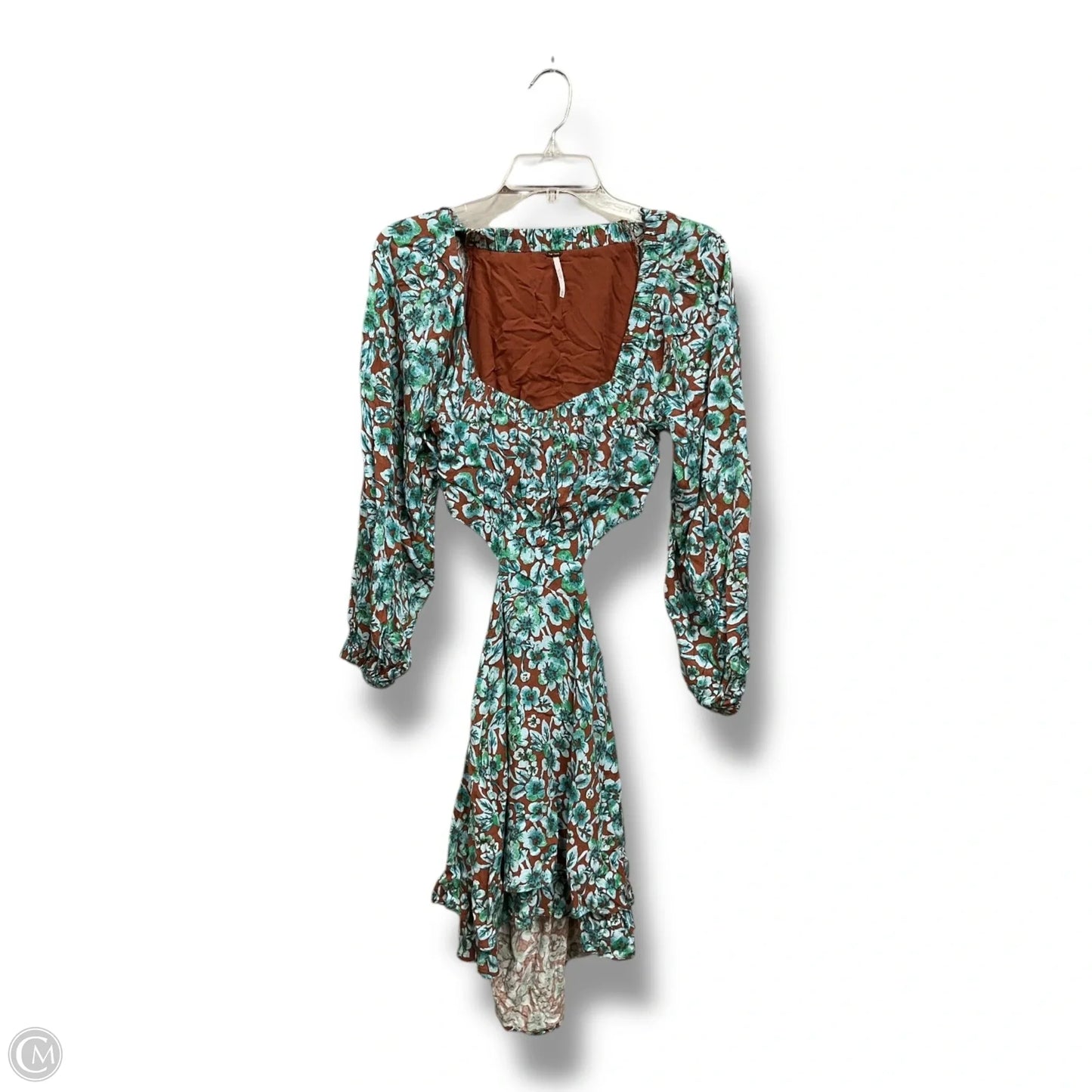 Dress Casual Short By Free People In Floral Print, Size: Xs