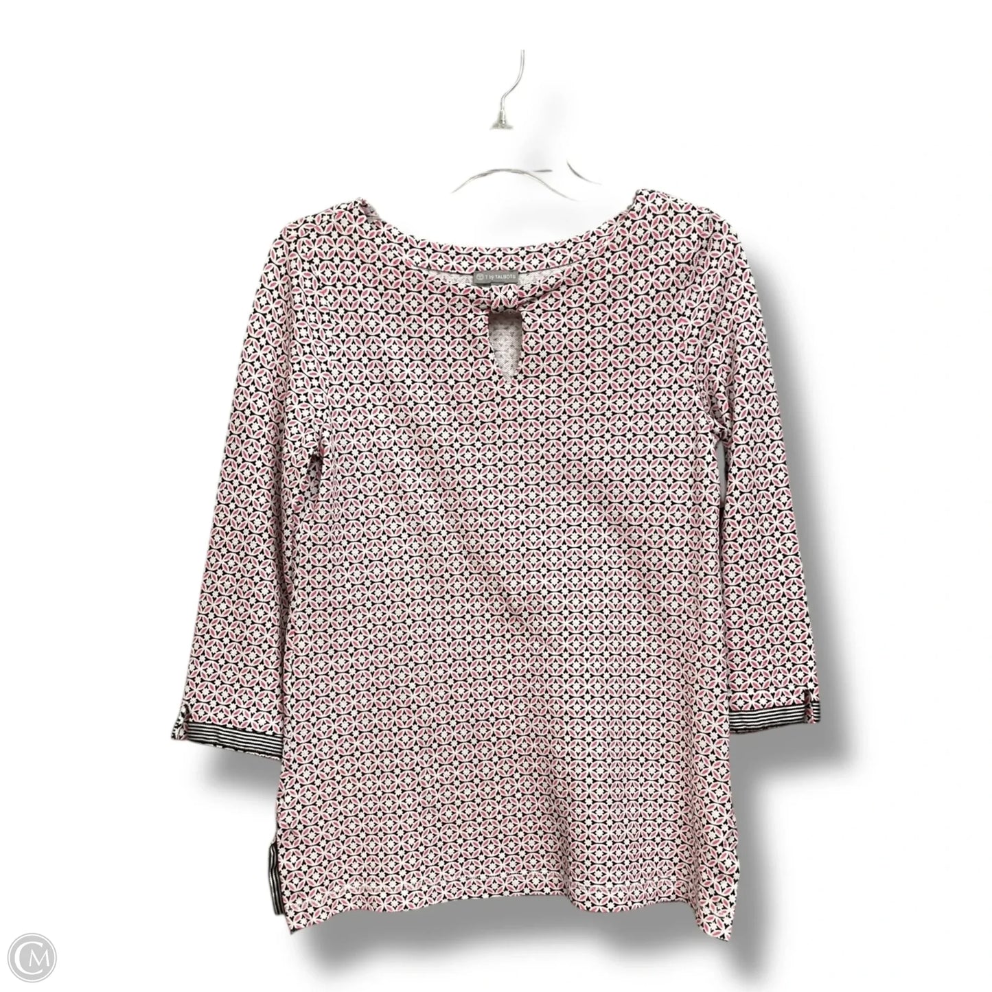 Top 3/4 Sleeve By Talbots In Multi-colored, Size: S