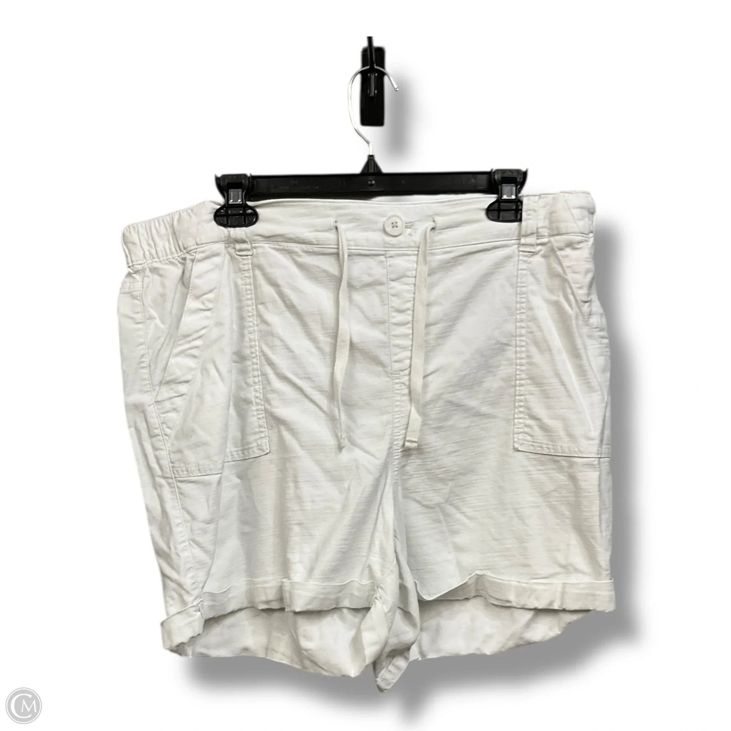 Shorts By Lane Bryant In White, Size: 16
