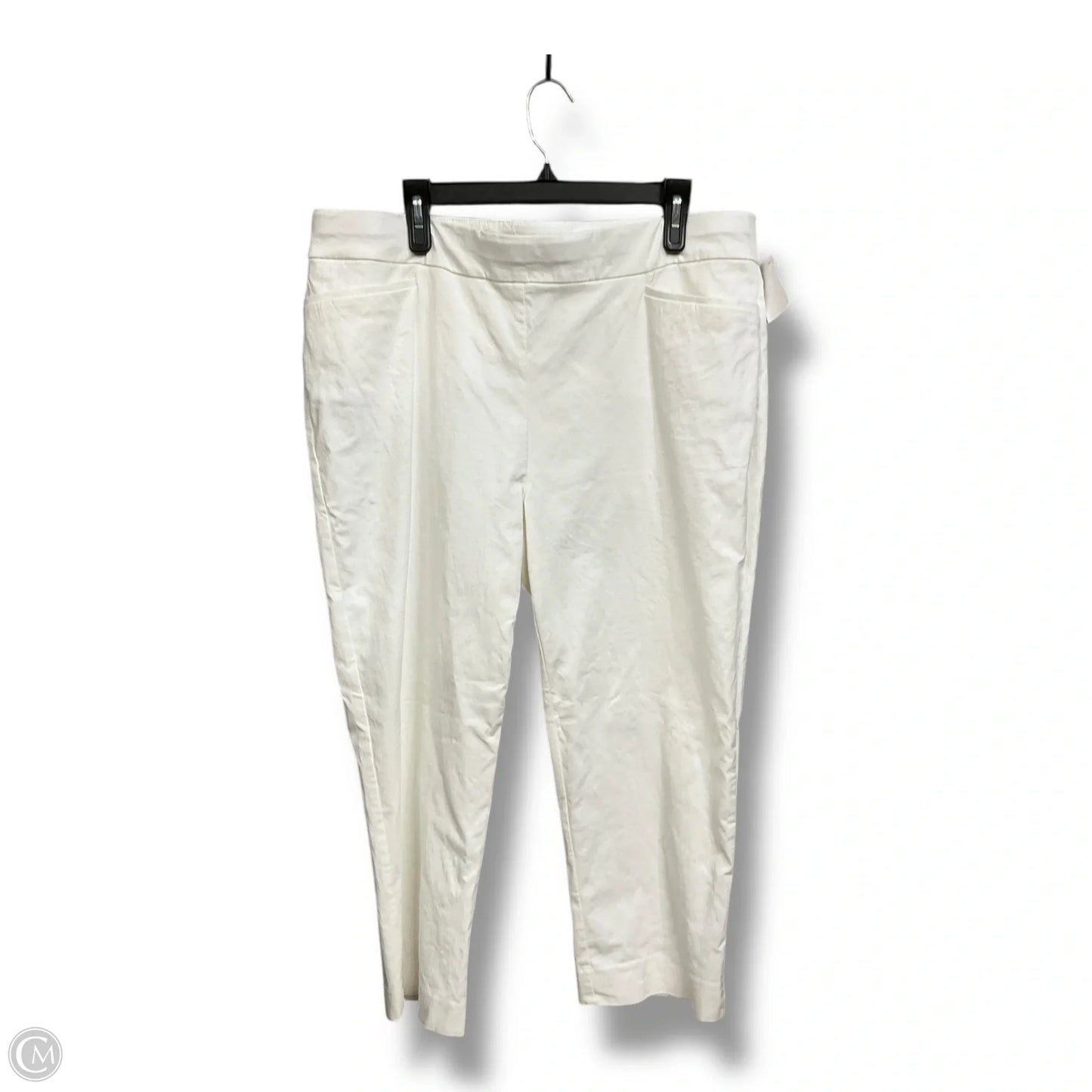 Pants Dress By Chicos In White, Size: 16