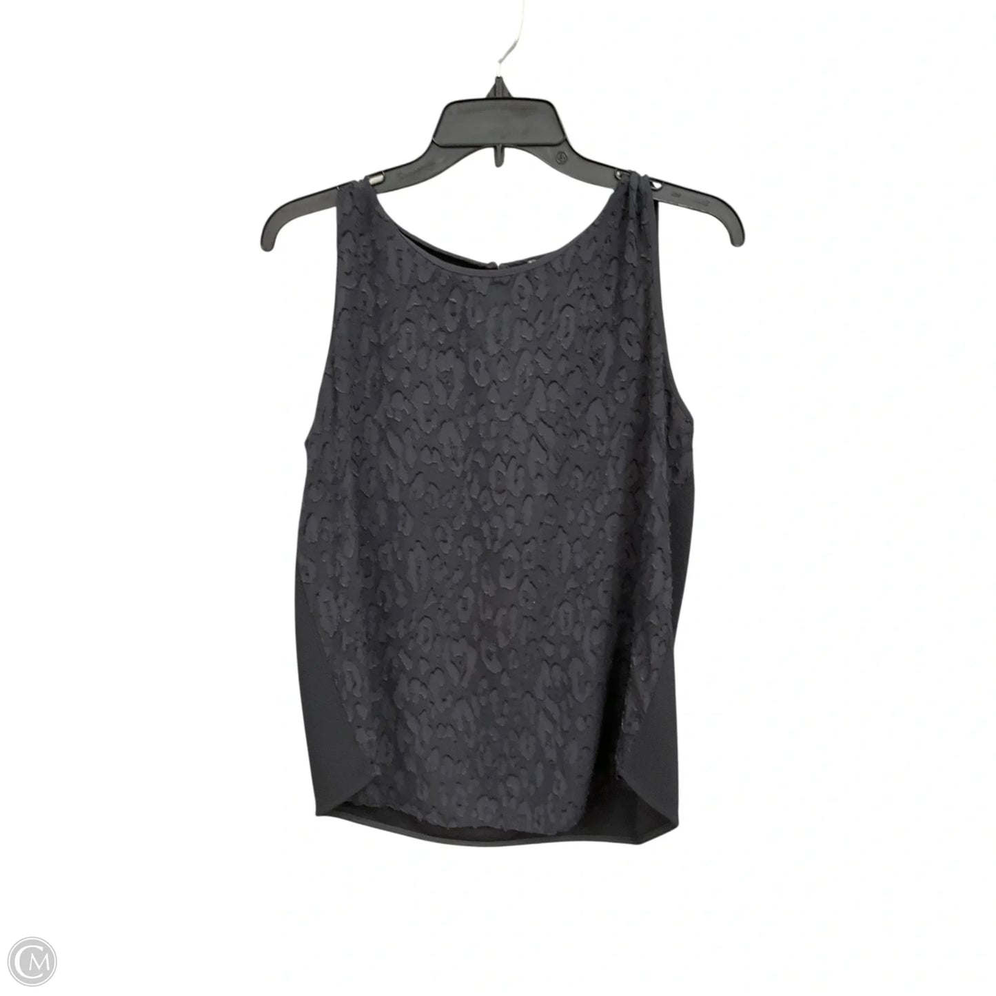 Top Sleeveless By Loft In Grey, Size: M