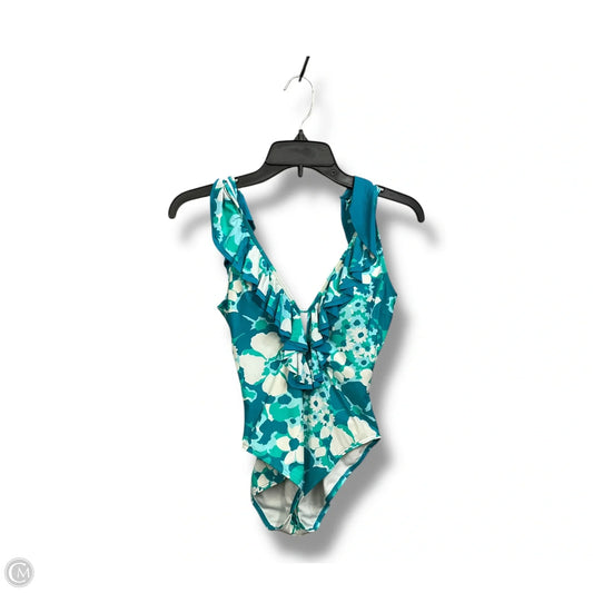 Swimsuit By Michael By Michael Kors In Floral Print, Size: L
