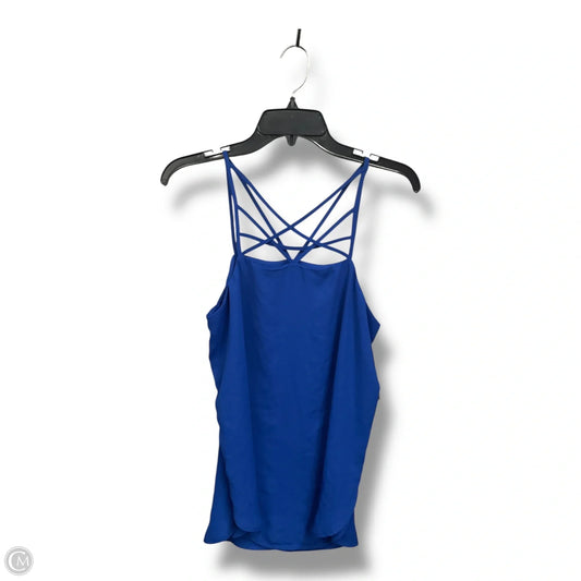 Top Sleeveless By Express In Blue, Size: S