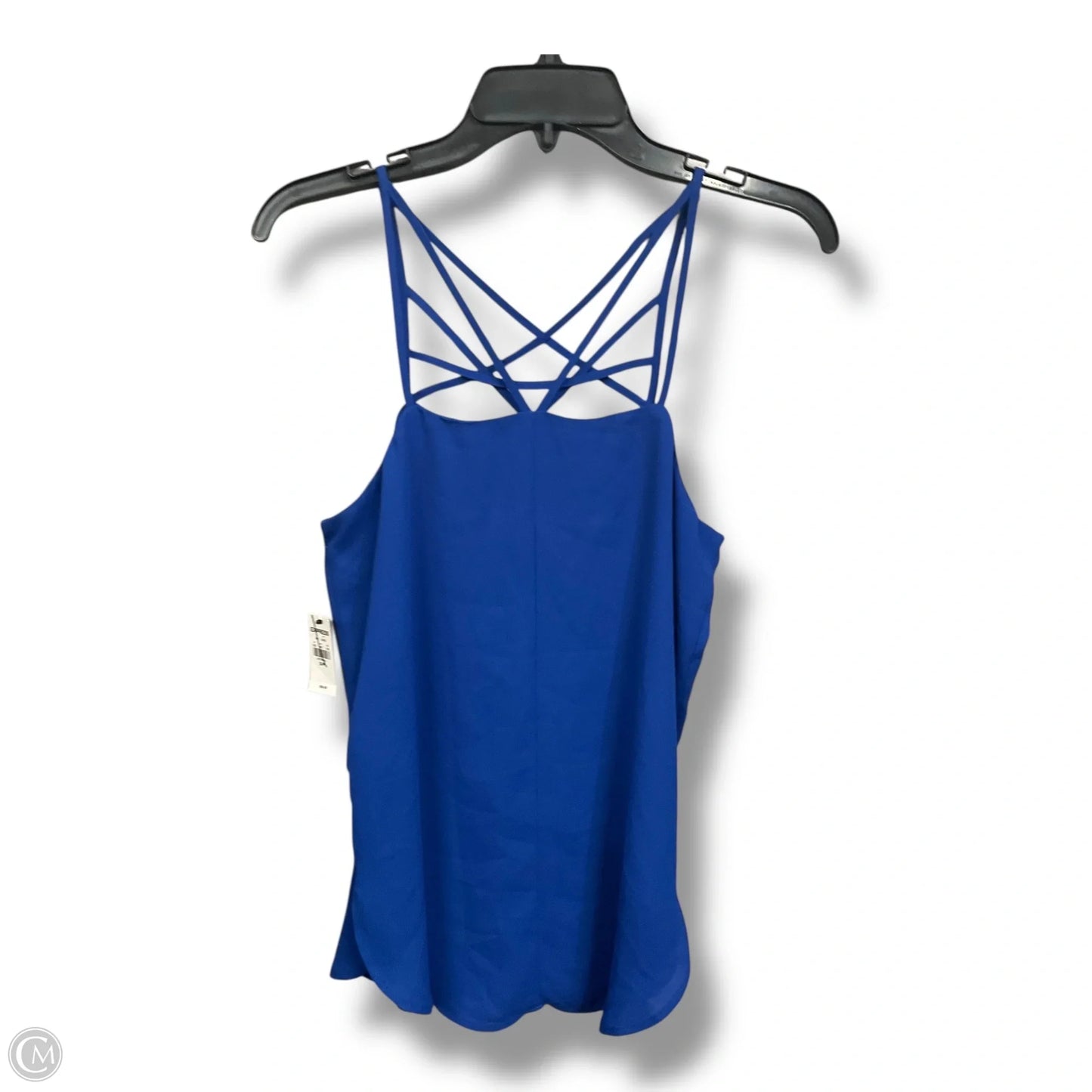 Top Sleeveless By Express In Blue, Size: S