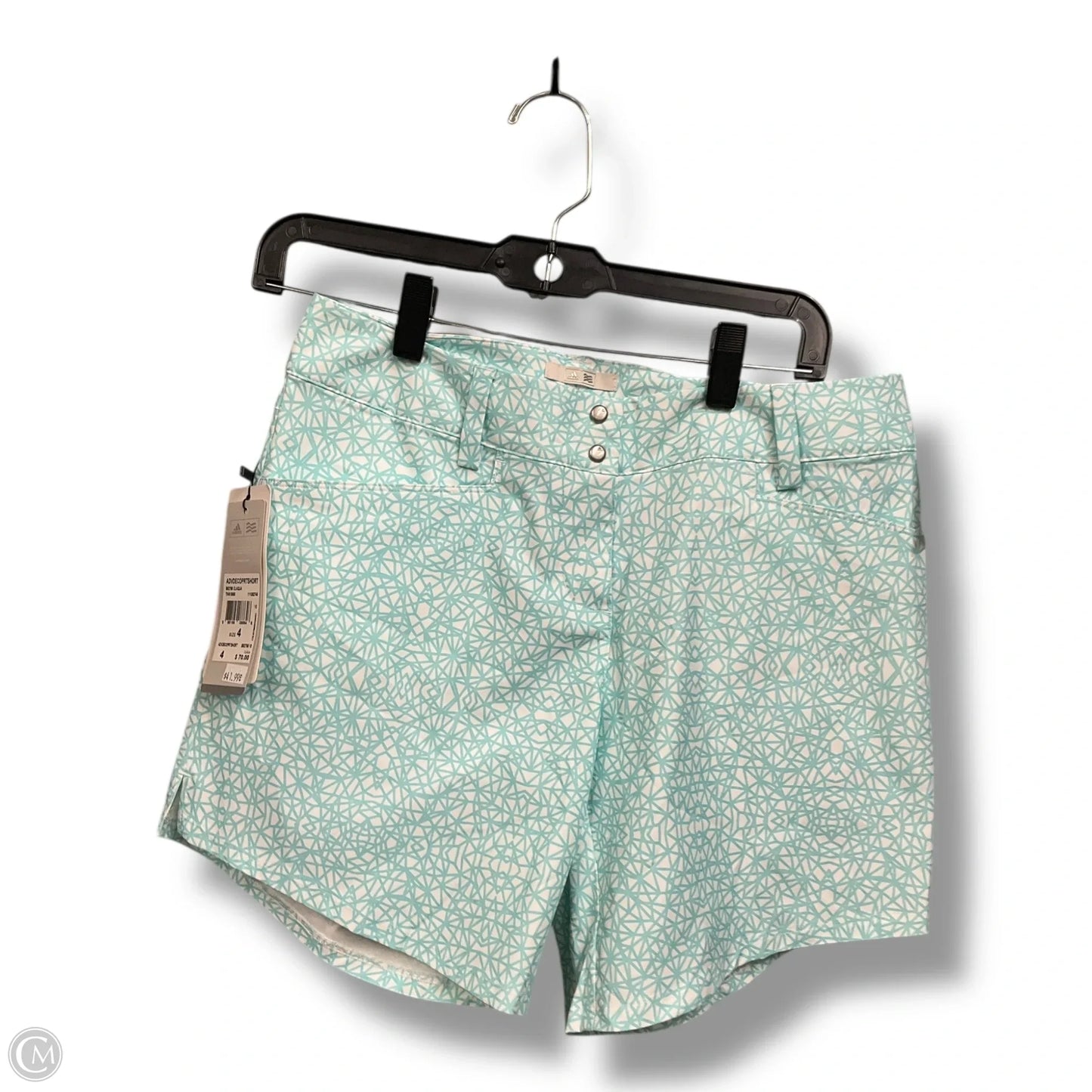 Shortalls By Adidas In Geometric Pattern, Size: 4