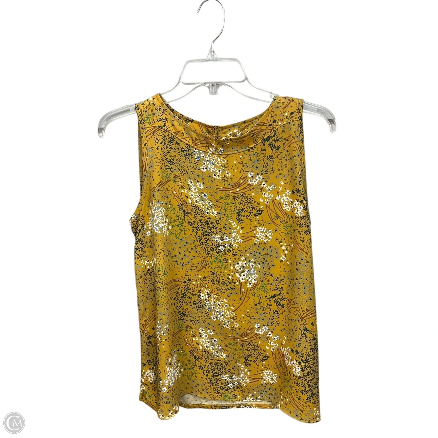 Top Sleeveless By Loft In Floral Print, Size: Sp