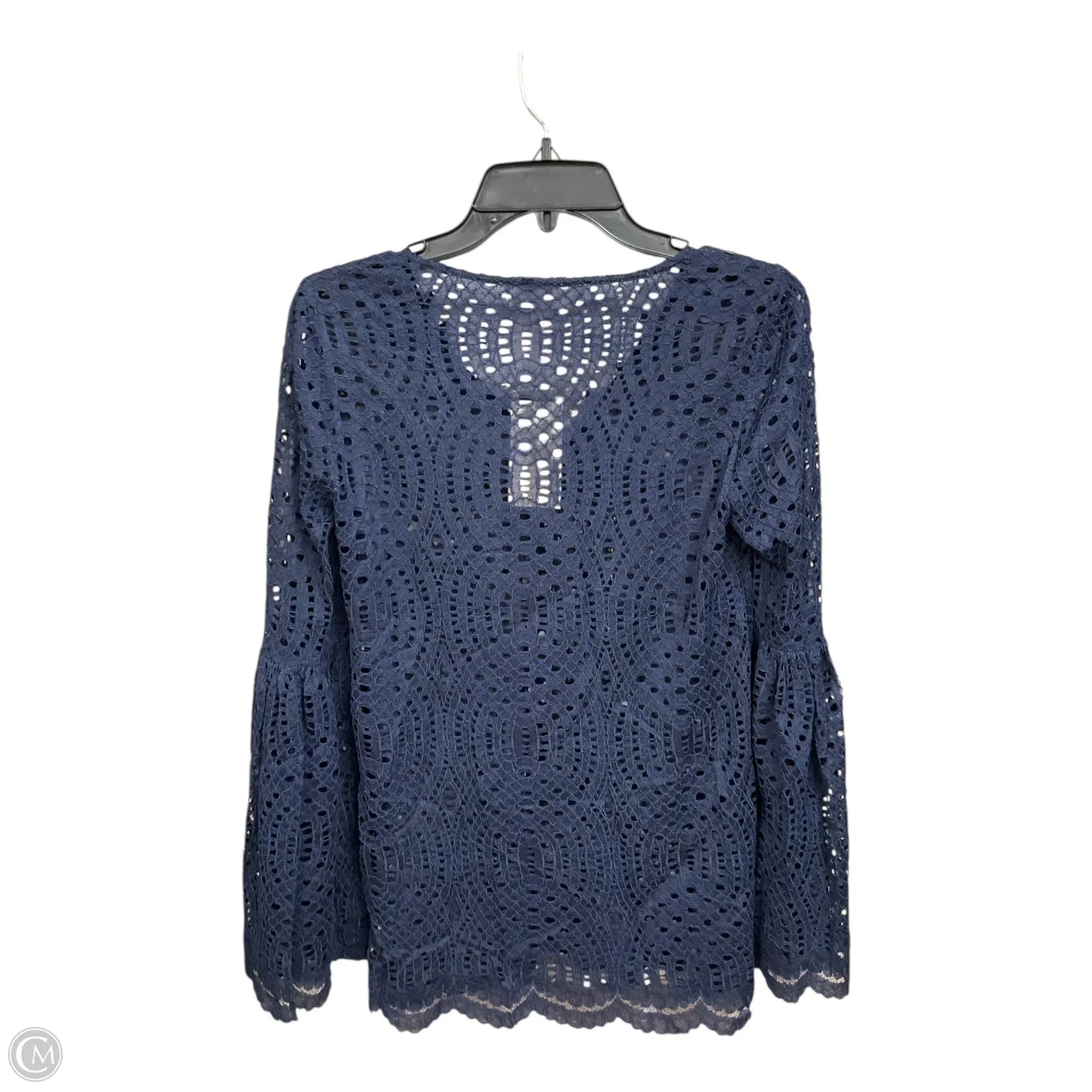 Top Long Sleeve By Michael By Michael Kors In Navy, Size: Xs