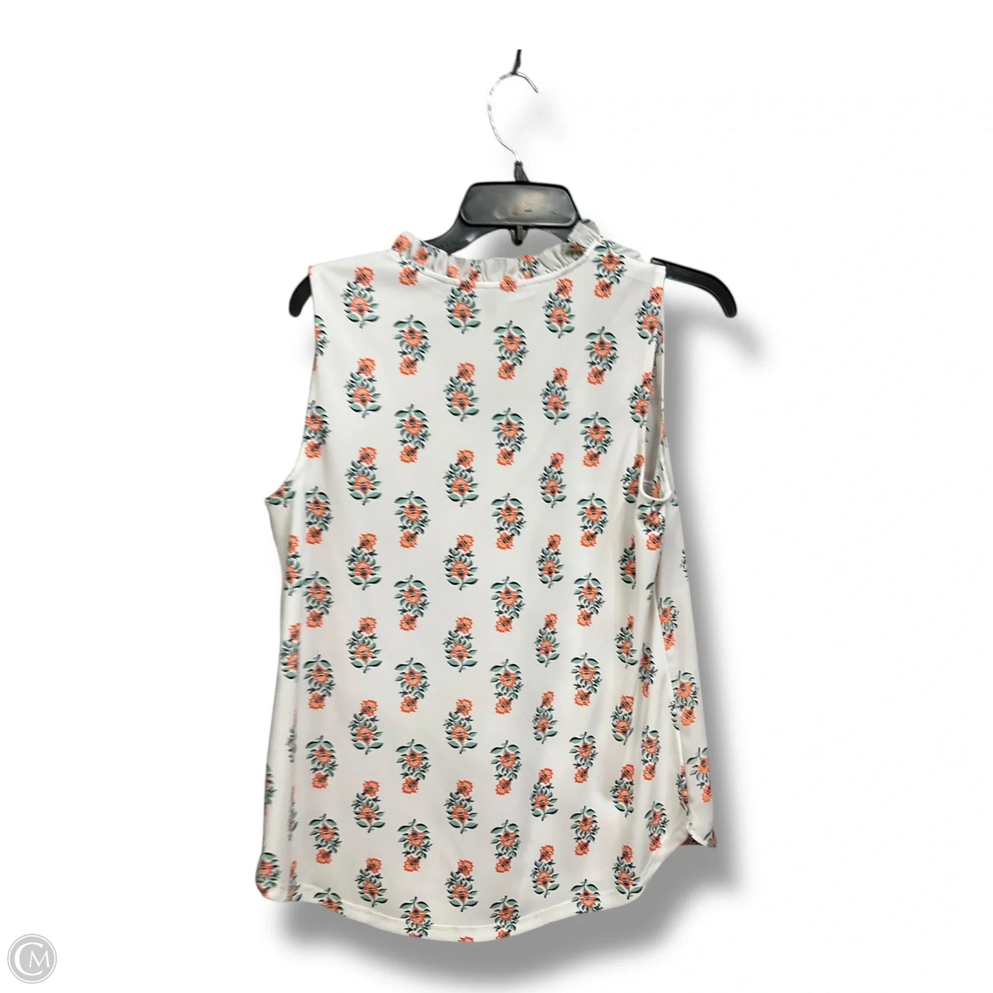 Top Sleeveless By Ann Taylor In Floral Print, Size: S