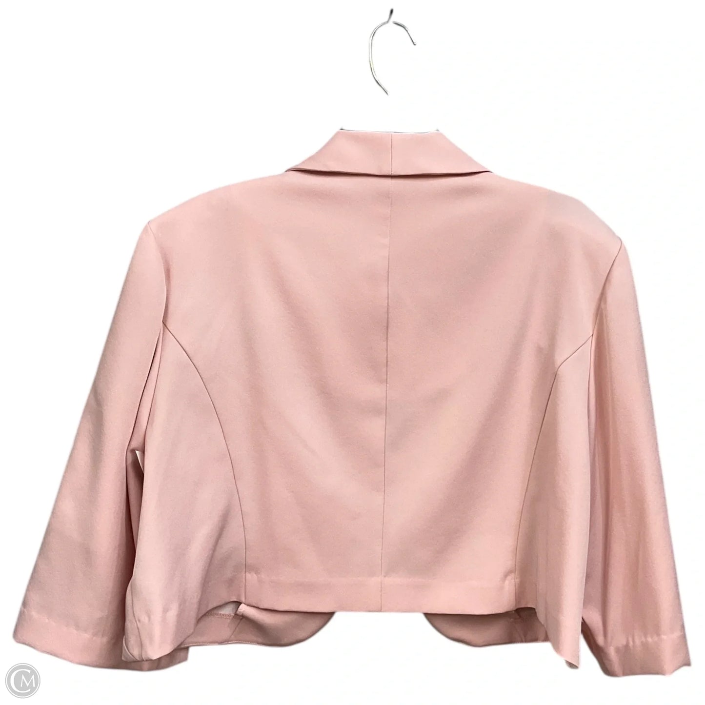 Blazer By Clothes Mentor In Pink, Size: 1x