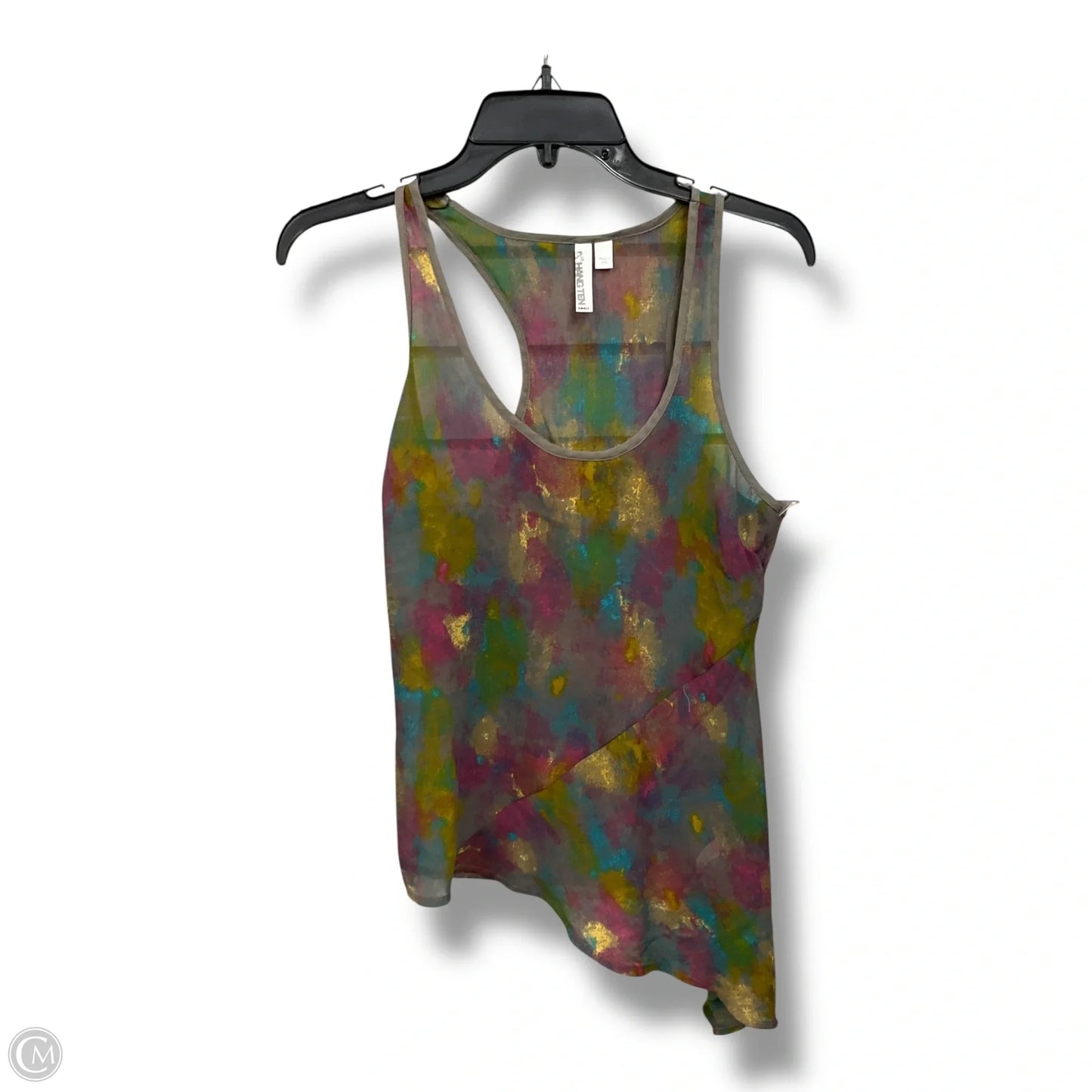 Top Sleeveless By Hang Ten In Tie Dye Print, Size: S