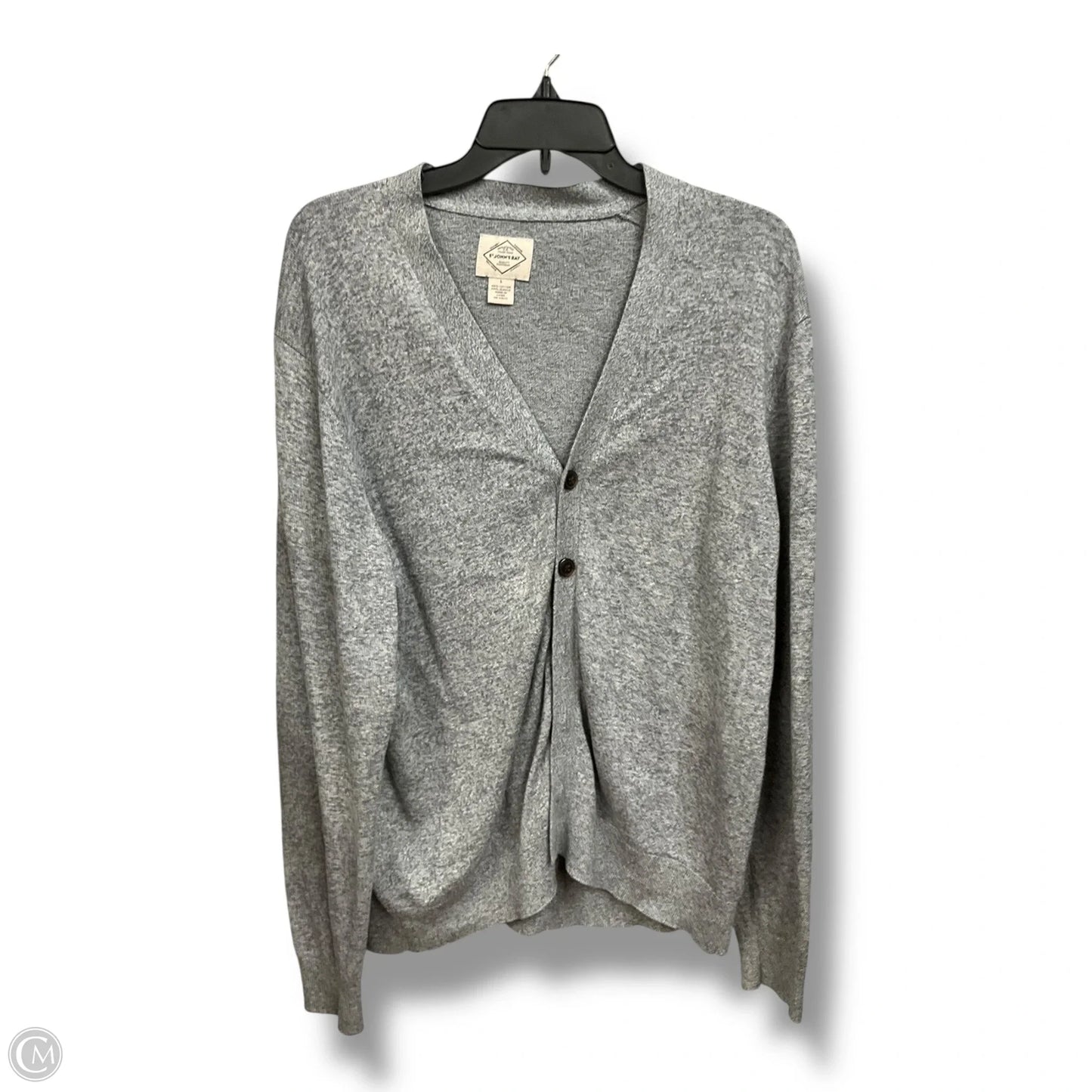Cardigan By St Johns Bay In Grey, Size: L