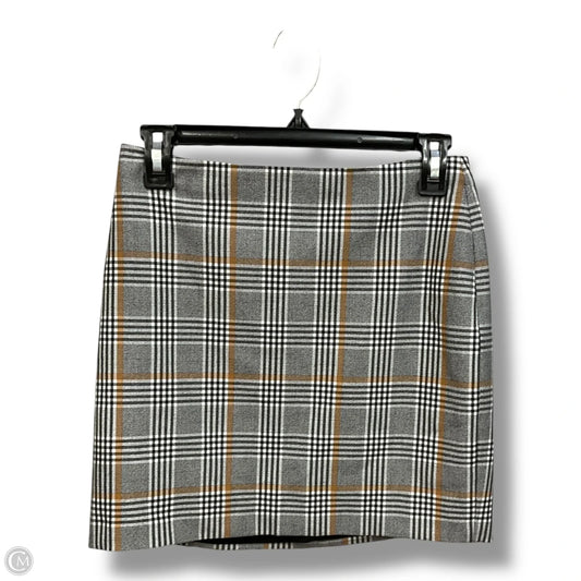 Skirt Mini & Short By Express In Plaid Pattern, Size: Xs