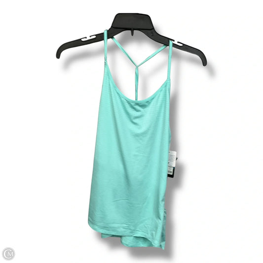Athletic Tank Top By Clothes Mentor In Aqua, Size: Xl