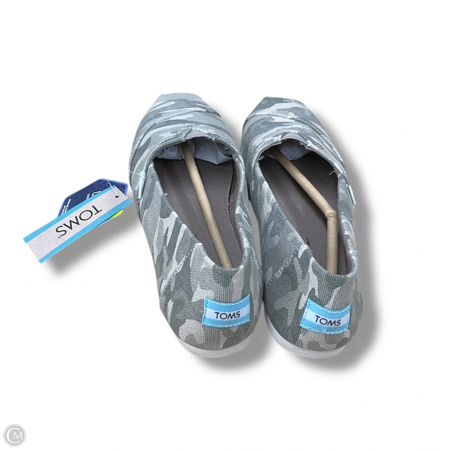 Shoes Flats By Toms In Camouflage Print, Size: 8