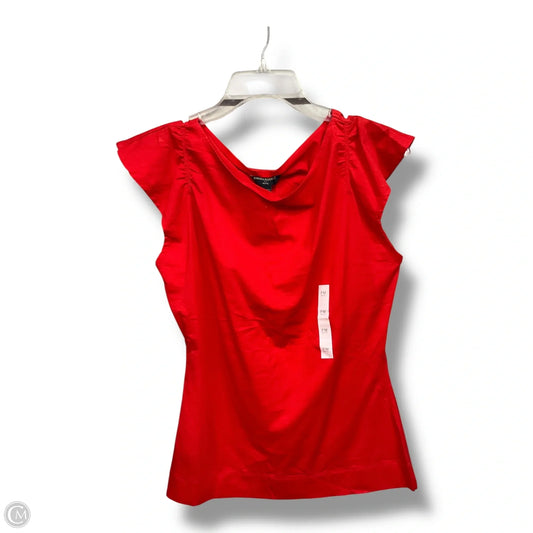 Top Sleeveless By Banana Republic In Red, Size: Mp