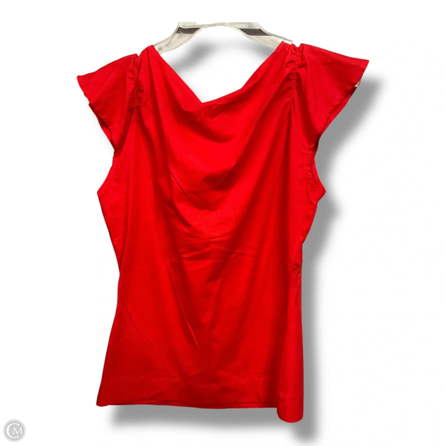 Top Sleeveless By Banana Republic In Red, Size: Mp