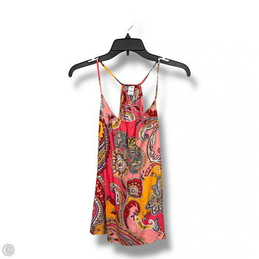 Top Sleeveless By Old Navy In Paisley Print, Size: Xs