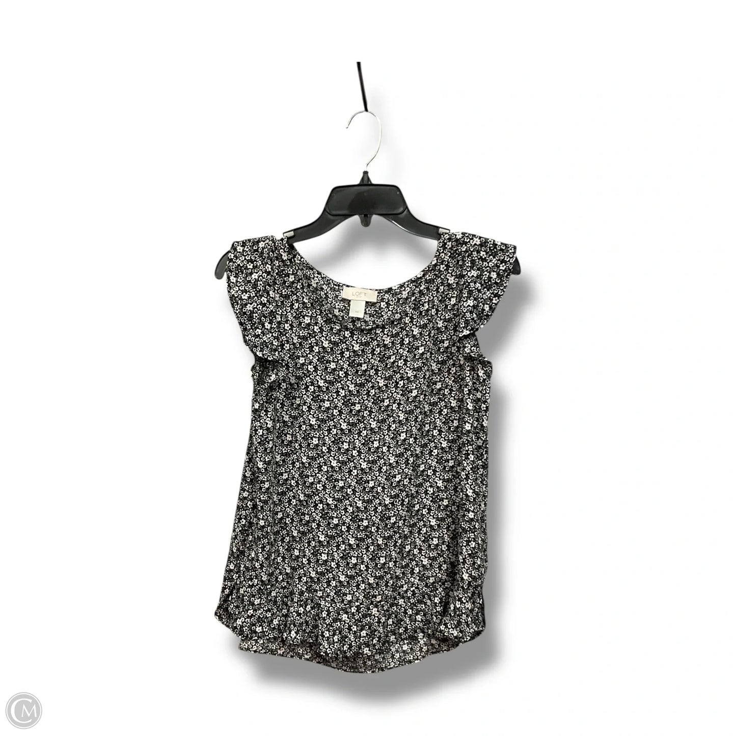 Top Sleeveless By Loft In Floral Print, Size: Xs