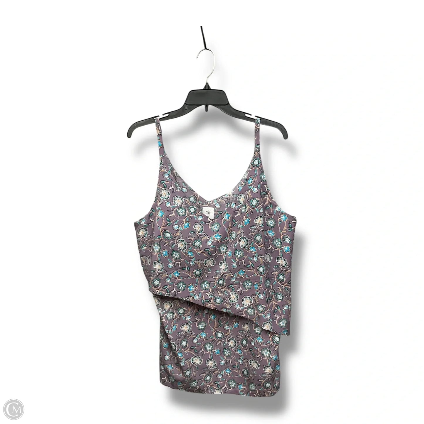 Top Sleeveless By Cabi In Purple, Size: Xl