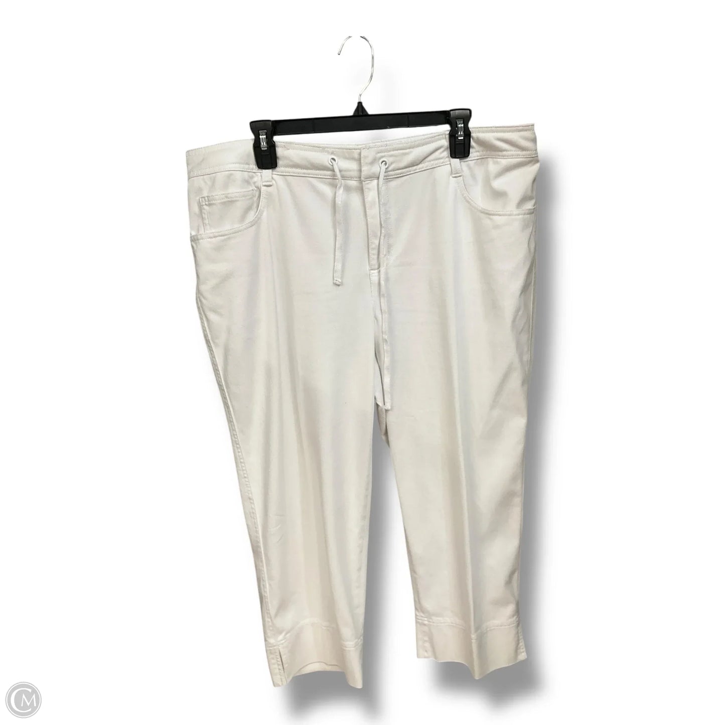Pants Lounge By Coldwater Creek In White, Size: 18