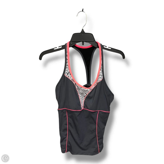 Athletic Tank Top By Athleta In Grey & Pink, Size: M