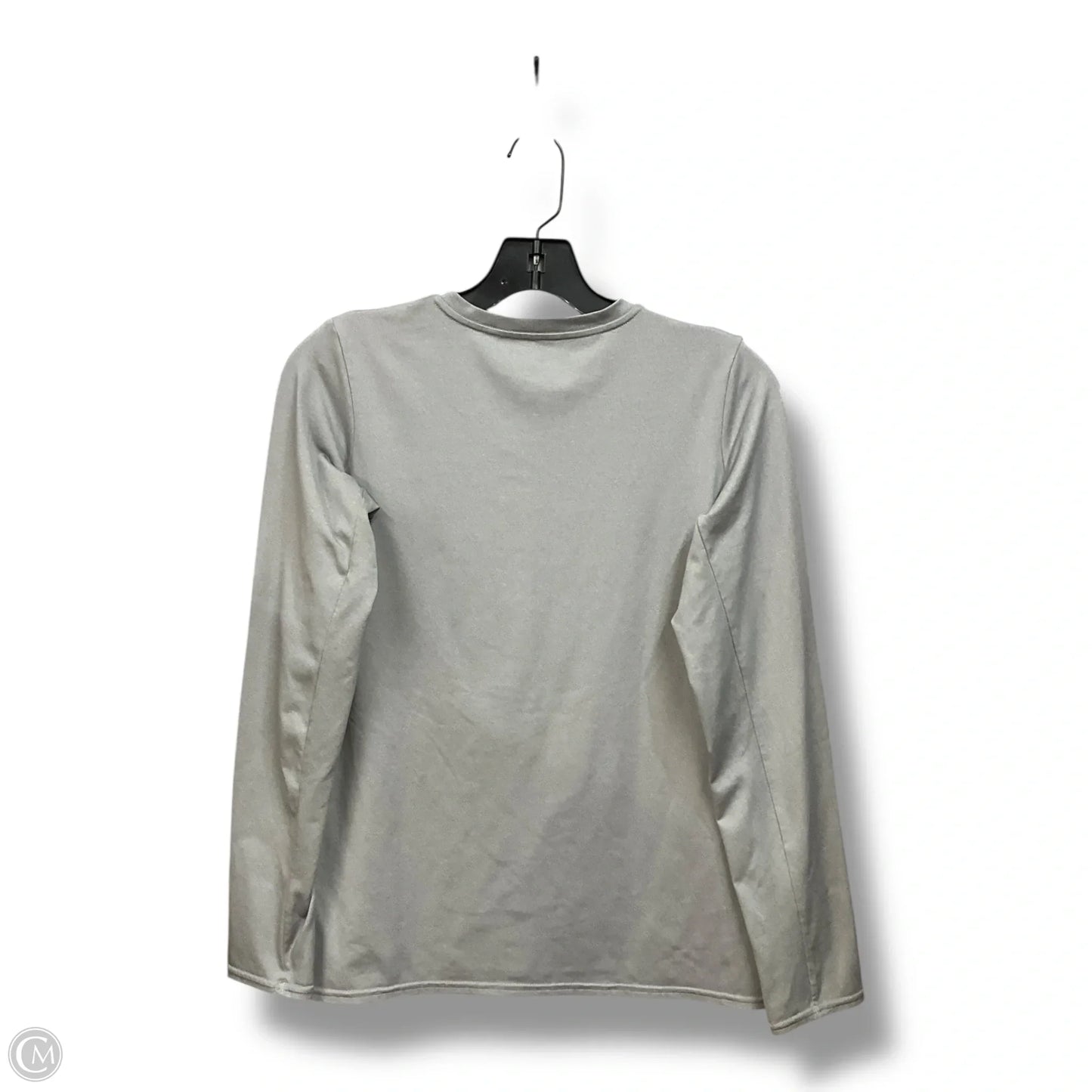 Athletic Top Long Sleeve Crewneck By Patagonia In Grey, Size: S