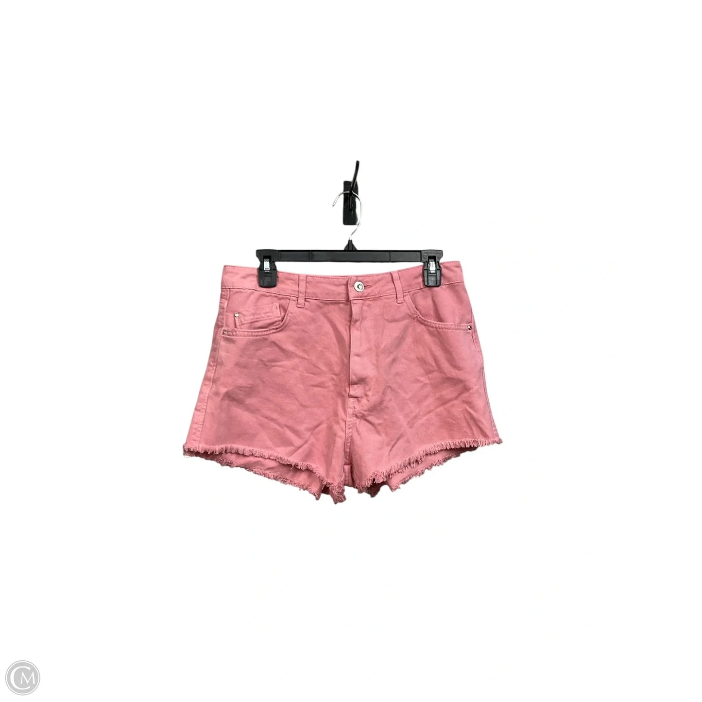 Shorts By Zara In Pink Denim, Size: 10