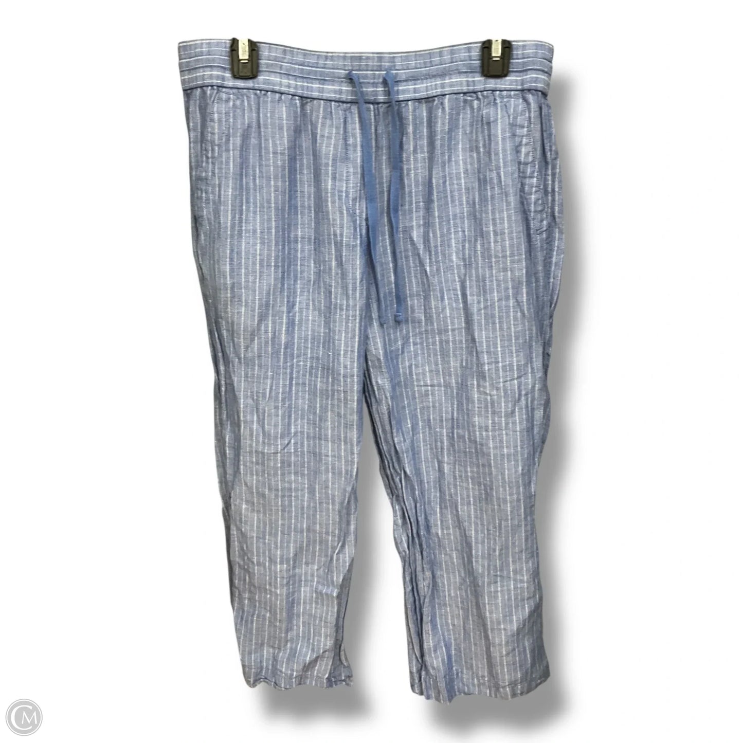 Capris By Talbots In Striped Pattern, Size: M