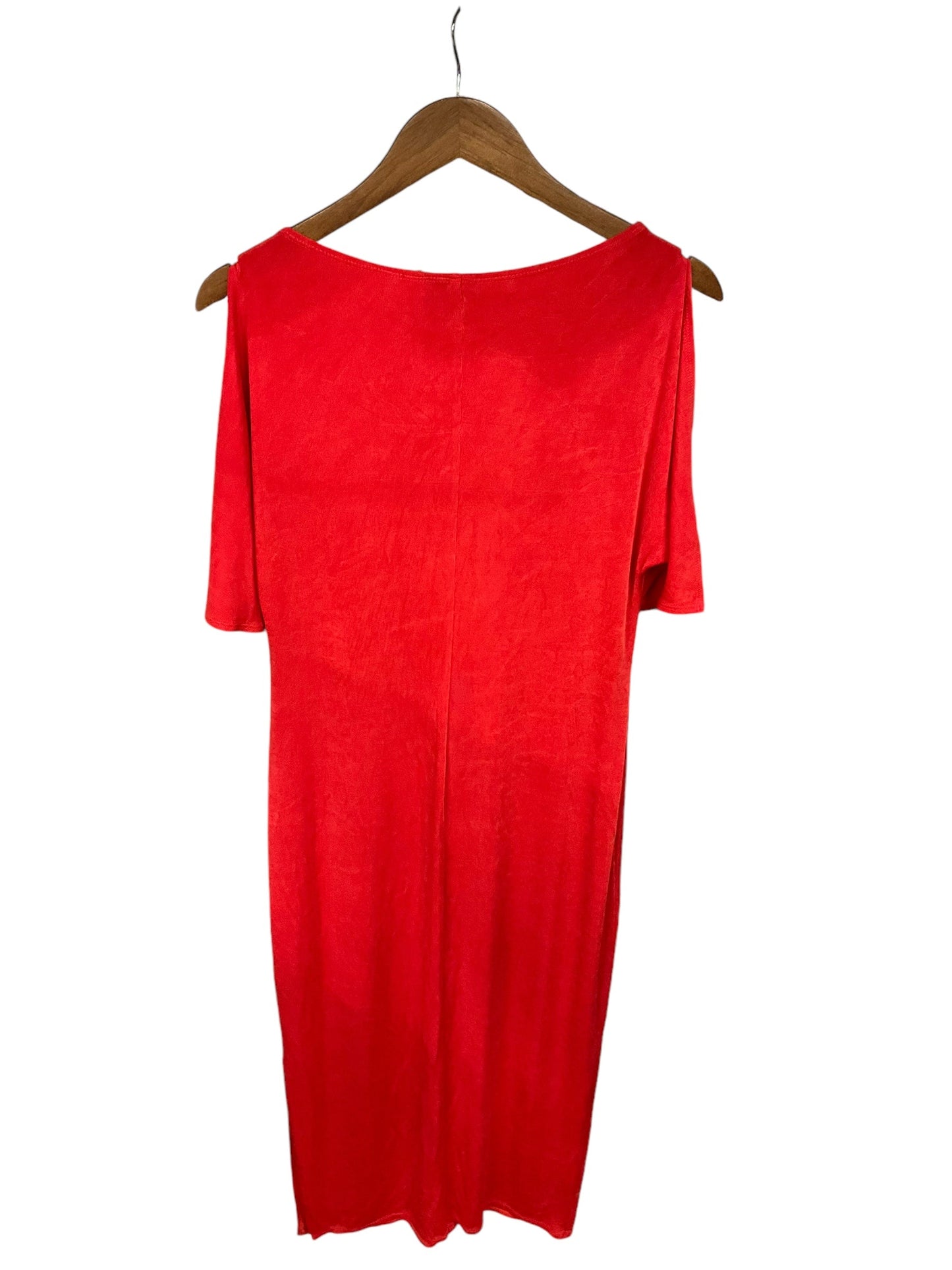 Dress Casual Maxi By Chicos In Red, Size: 1