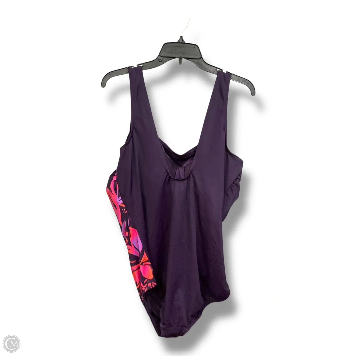 Swimsuit By Lands End In Purple, Size: 3x