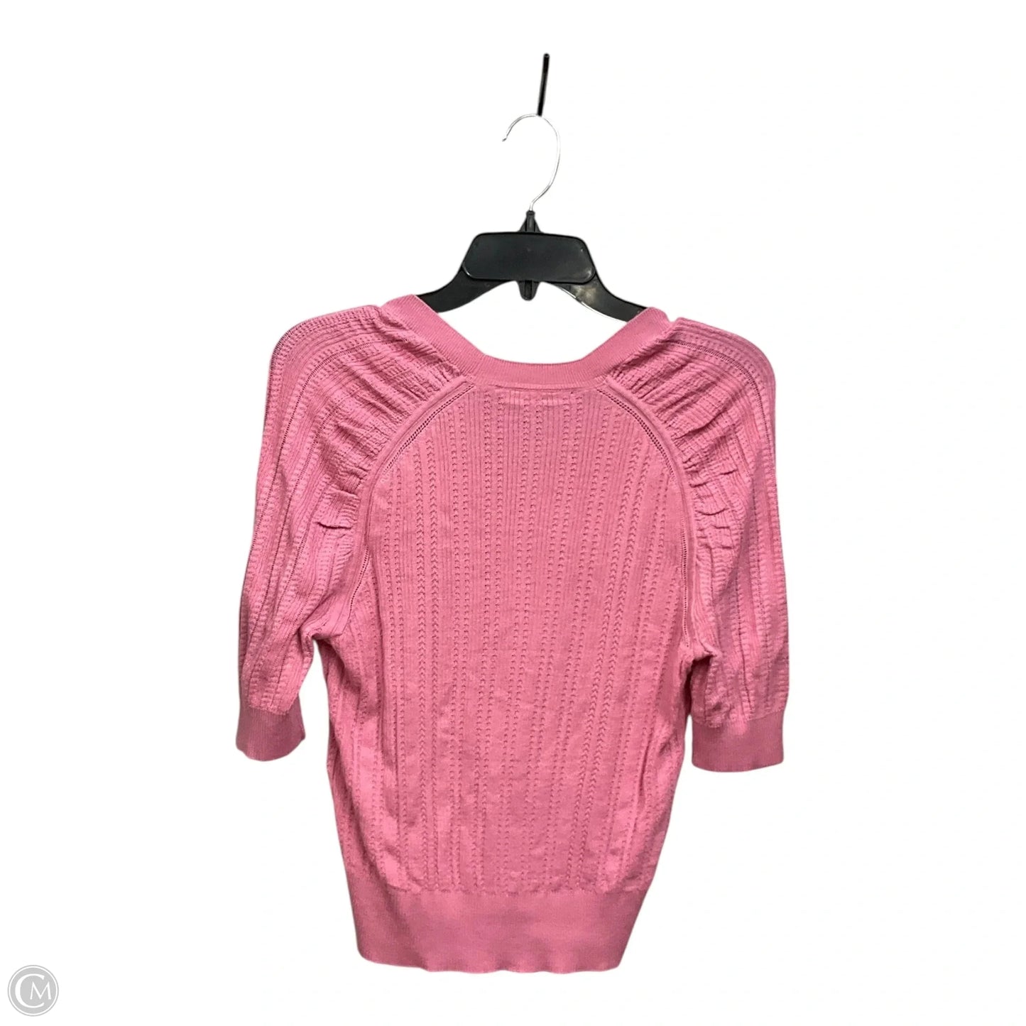 Sweater Short Sleeve By White House Black Market In Pink, Size: S