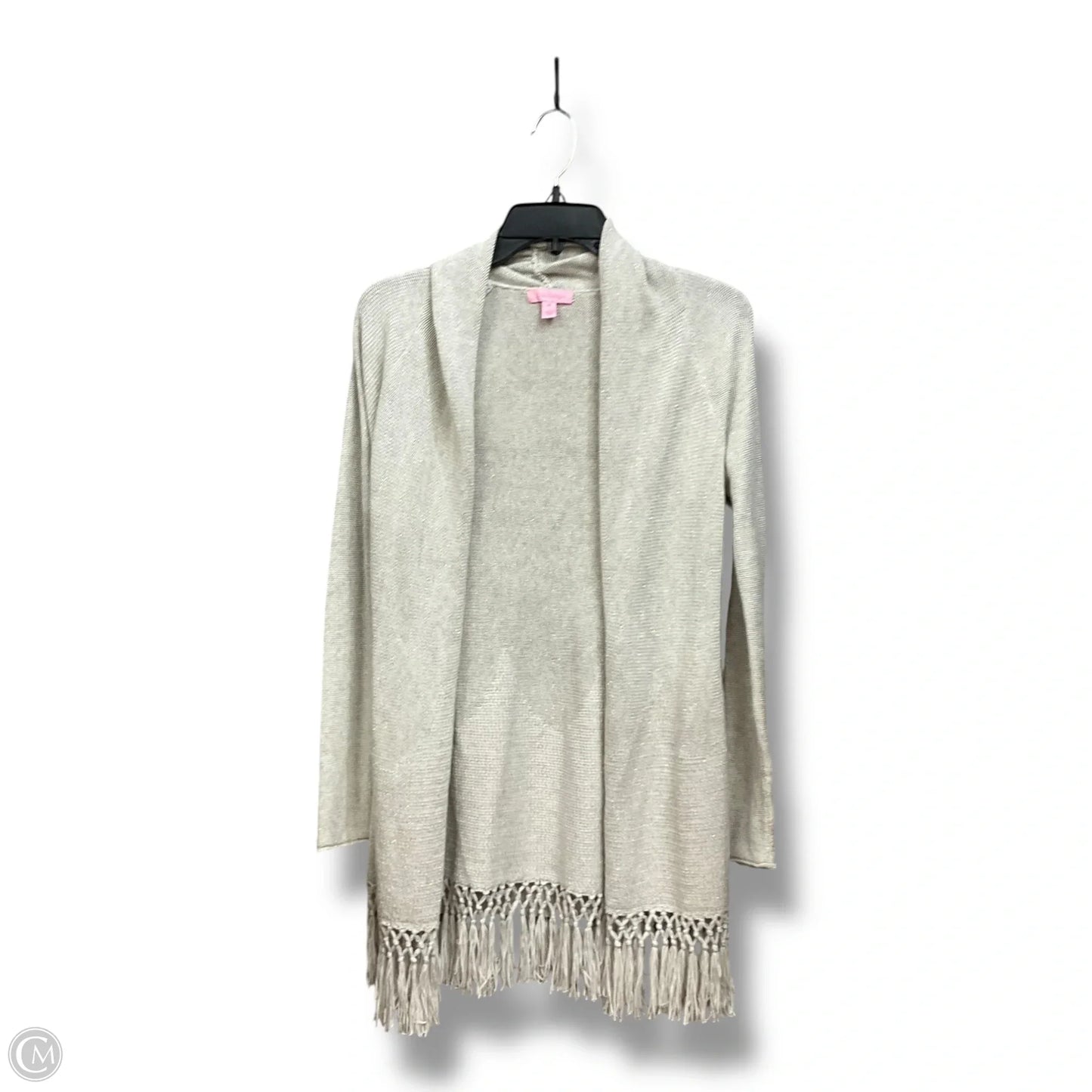Cardigan Designer By Lilly Pulitzer In Grey, Size: Xs